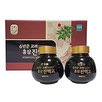 Korean 6years Root Red Ginseng Extract, Saponin, Panax 500g (18oz) x 2