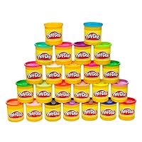 Play-Doh Modeling Compound 24-Pack Case of Colors, Party Favors, Non-Toxic, Multi-Color, 3-Ounce Cans, Ages 2 and up (Amazon Exclusive)