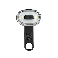 Max & Molly Rechargeable LED Dog Collar Light - Waterproof Silicone Safety Light for Night Walking, Running, Biking