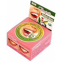 1 Pc. of Ras Yan Herbal Clove Concentrated Toothpaste in Round Box 25 Gram. Original from Thailand.