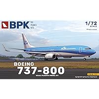 BPK 7219-1/72 - Airplane 737-800 KLM Plastic Model Aircraft