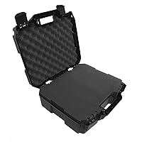 Cloudten 17 inch Travel Hard Case with Dense Customizable Foam, Impact Protection