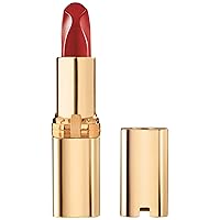 Colour Riche Red Lipstick, Long Lasting, Satin Finish Smudge Proof Lipstick with Hydrating Argan Oil & Vitamin E, Reds of Worth, Prosperous Red, 0.13 Oz
