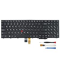LIAN MO Replacement Keyboard for E531 E540 W540 W541 W550 W550S T540 T540P T550 T560 L540 P50S L560 L570 (US, Backlit)