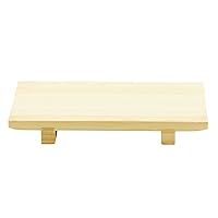 Helen's Asian Kitchen Sushi Serving Tray, 9.5-Inches x 6-Inches, Natural Bamboo