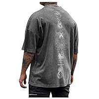 T Shirts for Men Graphic Design 2024 Casual Fashion Short Sleeve T Shirt Blouse Gifts for Men