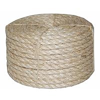 T.W. Evans Cordage Co. 22-405 3/8 in. X 50 ft Twisted Sisal Rope