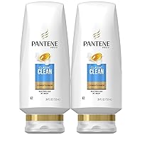 Pantene Classic Clean Conditioner, 24 fl oz, Twin Pack