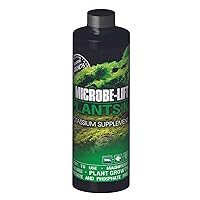 MICROBE-LIFT Bloom and Grow Potassium Supplement, Promotes Strong Roots, Stems, and Nutrient Uptake, Prevents Yellowing, 8oz