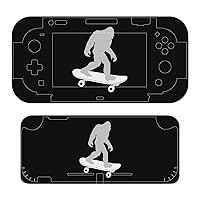 Bigfoot Skateboard Decal Stickers Cover Skin Protective FacePlate for Nintendo Switch