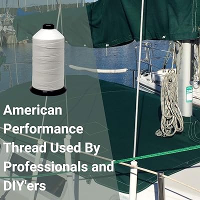 Ez-xtend #138 Bonded Polyester Thread 100% American Made for Outdoor and Marine Fabric Sewing Applications, Awnings, Tarps, Canvas. for Heavy Duty
