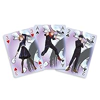 Crunchyroll - Jujutsu Kaisen - 52 Playing Cards - Poker Card Game Deck Playing Cards - Original & Licensed