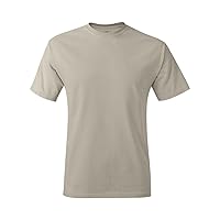Hanes by Tagless T-Shirt, Sand, S