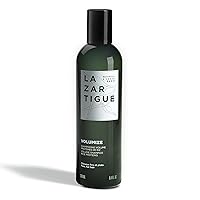 Lazartigue Volumize Shampoo, Enriched with Rice Proteins, Gives Body & Substance to Fine Hair, Leaves Soft & Shiny, Increased Lasting Natural Volume, Vegan, 8.4 Oz