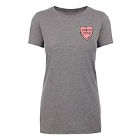 I Hate Valentine's Day Shirts, Woman Crew Neck T-Shirts, Candy Heart T-Shirts - Friend Zone
