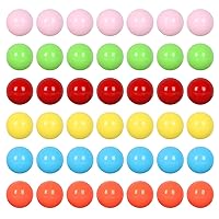 Game Replacement Balls,0.91Inch(23mm) Acrylic Marbles Balls for Chinese Checkers,Aggravation Game,Marble Games,Wahoo,Dirty Marbles,Board Game DIY Craft Decoration (42PCS)