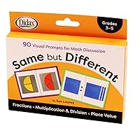 Didax Educational Resources Same But Different Cards, Grades 3-5, Multicolor