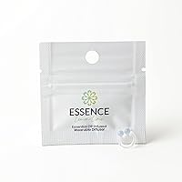 Essence Nasal Diffuser | Essential Oil Ring | Silicone Nose Inhaler (Lemon-Lime)