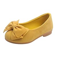 Toddler Dress Shoes Girl Ballet Flat Shoes Non-Slip Soft Mary Jane Walking Party Dress Shoes Toddler Dress Shoes Girls