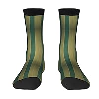 Retro Striped Funny Socks for Men, Women - Novelty Dress Mens Socks Funny Christmas Gift, Fun Socks