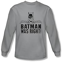 Batman - Mens Was Right Longsleeve T-Shirt