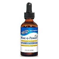 NORTH AMERICAN HERB & SPICE Mac-o-Power Plus - 2 fl. oz - Raw Maca Extract - Supports Healthy Hormone System & Energy Response - Non-GMO - 172 Servings