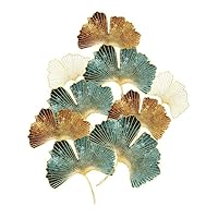 Tree Leaves Wall Decal Ginkgo Leaf Wall Stickers Vintage Removable Self Adhesive Wallpaper, Tree Leaves Wall Decal