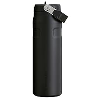 Stanley IceFlow™ Aerolight™ Bottle Flip Straw 2.0 24 OZ Black 2.0