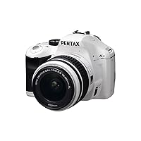 Pentax K-x 12.4 MP Digital SLR with 2.7-inch LCD and 18-55mm f/3.5-5.6 AL Lens (White)