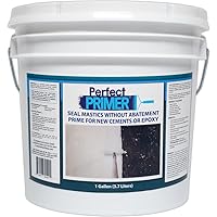 The Only Encapsulant that Seals Non-Friable Black Mastic and Primes for New Paint, Epoxy, Tile, Leveling Cements, and more. 1 Gallon (Light Grey)