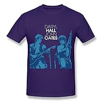 American Musical Duo Hall And Oates Mens Cool T Shirt Purple