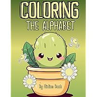 Color the Alphabet Educational book for children with learning the alphabet Colouring book