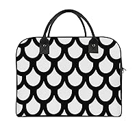 Japanese Fish Scales Travel Tote Bag Large Capacity Laptop Bags Beach Handbag Lightweight Crossbody Shoulder Bags for Office