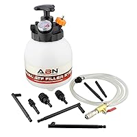 ABN Manual ATF Filler System – 3L Manual Transmission Fluid Pump Tool for Automatic Transmission with System Adapters