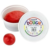 Hygloss Products Dazzlin' Dough, Red, 3 lb. tub