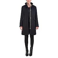 Cole Haan Womens Wool Double Face Coat