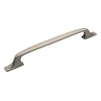 Amerock | Appliance Pull | Aged Pewter | 12 inch (305 mm) Center to Center | Highland Ridge | 1 Pack | Drawer Pull | Drawer Handle | Cabinet Hardware