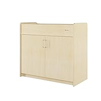 Foundations SafetyCraft Daycare Changing Table, Natural