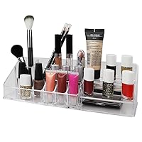 Home Basics Cosmetic Organizer (15 Compartments)