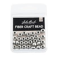 Fiber Craft Beads 18g/0.7mm Metallic Gunmetal Used for DIY Jewelry Making Beads for Making Bracelets, Necklaces, Earrings and Rings