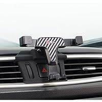 Phone Holder fit for Nissan Murano 2024 2023-2017 Adjustable Air Vent Car Dashboard Cell Phone Mount Phone Mount fit for Any 4-7 inches Phone(Carbon Fiber Pattern)