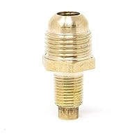 GasOne Propane Orifice Connector Brass Tube Fitting 3/8