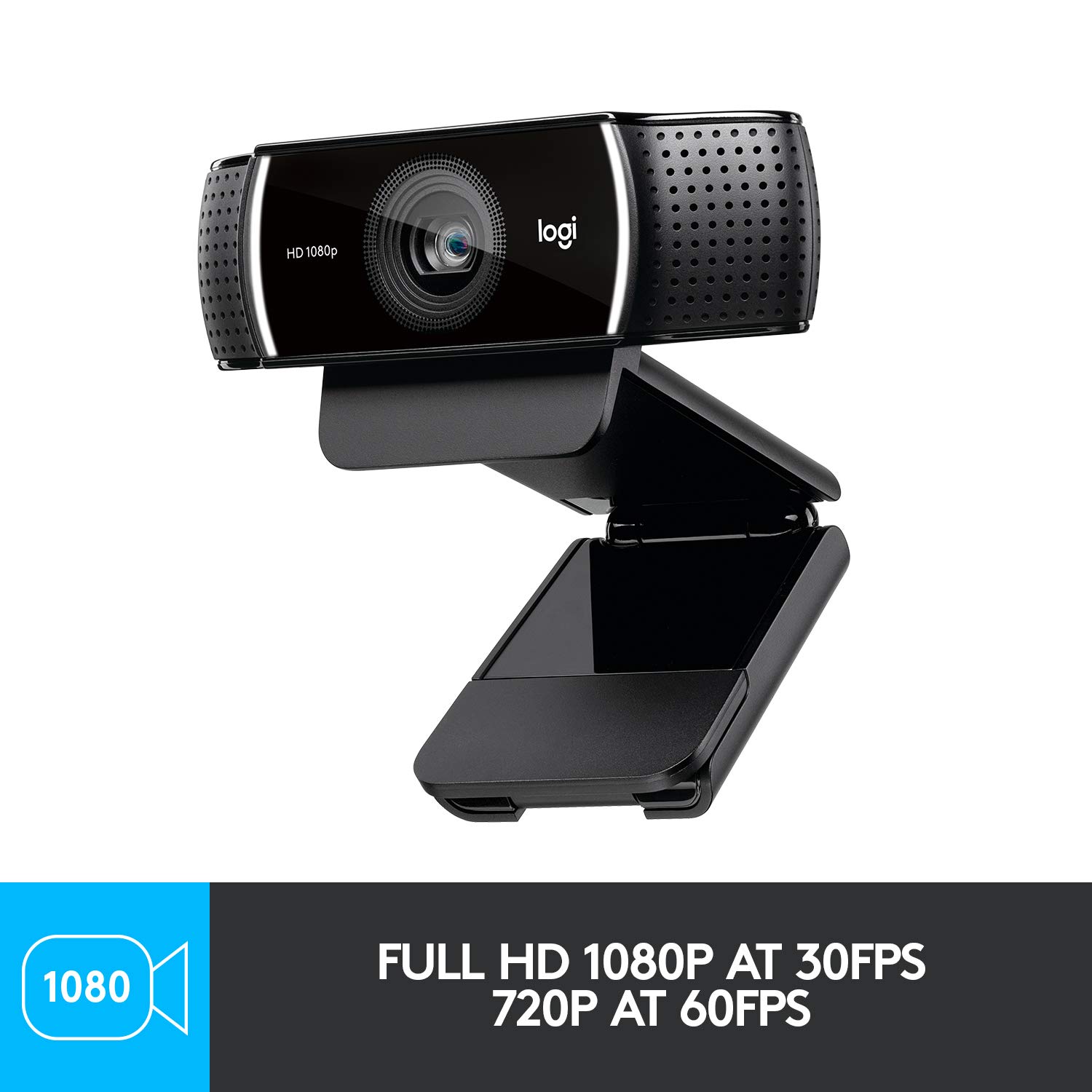 Logitech G Pro X Gaming Headset with Blue Voice Technology - Black & C922x Pro Stream Webcam – Full 1080p HD Camera