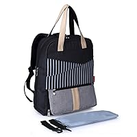 Insular Mummy Diaper Backpack Changing Pad With Stroller Straps Women's Multi-Function Waterproof Travel Bags Large Capacity