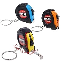 Pull-Out Ruler Tape Measure Key Chain Mini Pocket Size Metric 1m Superiorâ€‚Quality and Creative