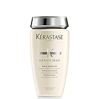 KERASTASE Densifique Densité Shampoo | Thickening & Strengthening Shampoo | Removes Build-Up & Adds Shine | With Hyaluronic Acid | For Fine, Thin & Thinning Hair