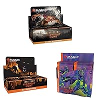 Magic The Gathering Innistrad: Midnight Hunt Bundle – Includes 1 Draft Booster Box + 1 Set Booster Box + 1 Collector Booster Box