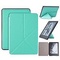 Origami Case for Amazon All-New Kindle 10th Gen 2019 Release - Standing Slim Shell Cover with Auto Wake/Sleep (Will not fit Kindle Paperwhite or Kindle Oasis), Mint Green