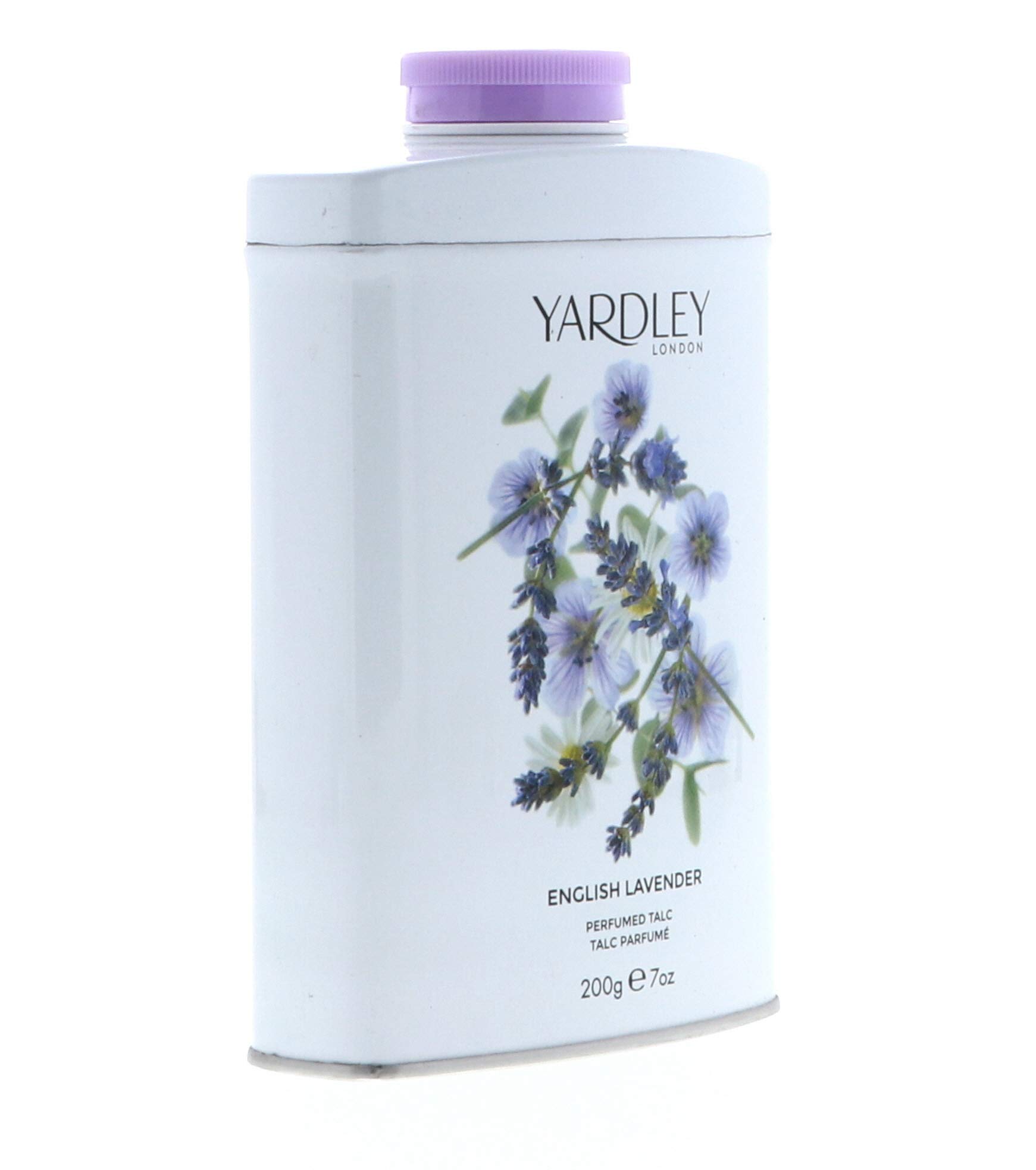 Yardley of London English Lavender Perfumed Talc, 7 Oz, Made in England - NEW FORMULA