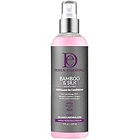 Design Essentials Bamboo & Silk HCO Leave-In Conditioner for Thermal Protection and Strength, 8 Fl Oz.